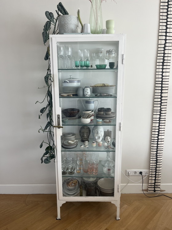 Image 1 of Vetrina / farmacia vintage industriale