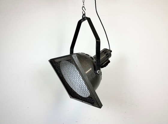 Image 1 of Projecteur de théâtre gris vintage d'Elektrosvit, années 1970