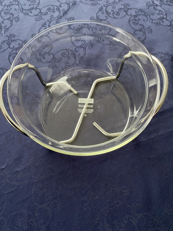 3 Bodum Vintage Hot Pot Ciotole Con Supporto – Stoviglie, Glass, Metal (photo 8 of 11)