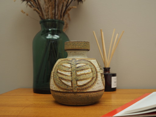 Vaas van keramiek, Deens ontwerp, jaren 1970, productie: Soholm