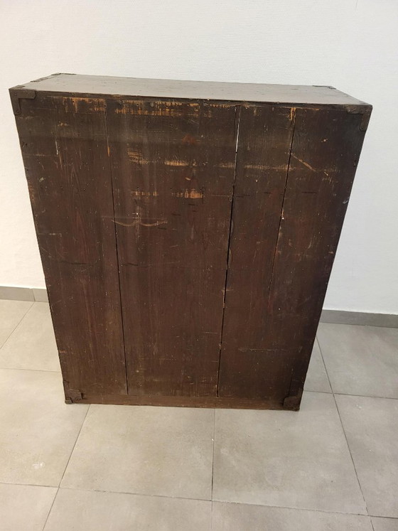 Antique Japanese Choba Dansu cabinet – choba-dansu, Chest of drawers, Iron, Wood (photo 2 of 9)