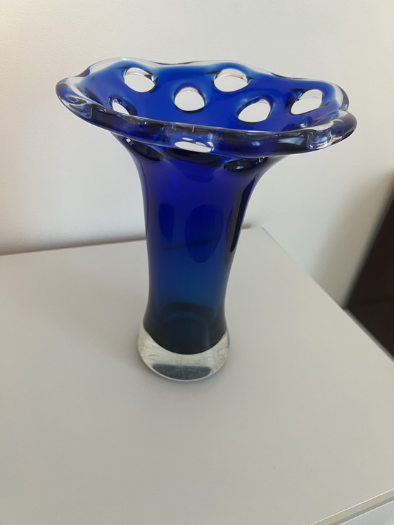 Image 1 of Vase en cristal de Bohème