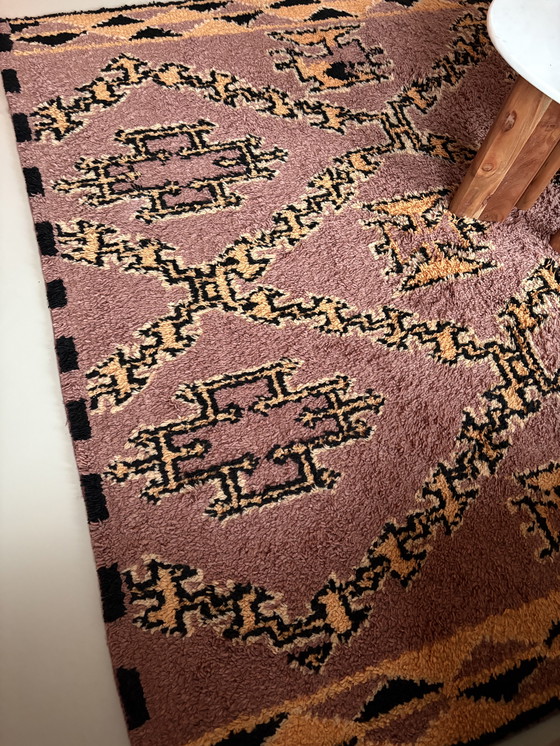 Image 1 of Beautiful high-pile Berber carpet, 100% wool, 280x180 cm.