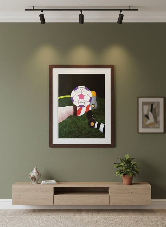 Image 1 of Genkinger, Fritz - Calcio - Litografia offset a colori
