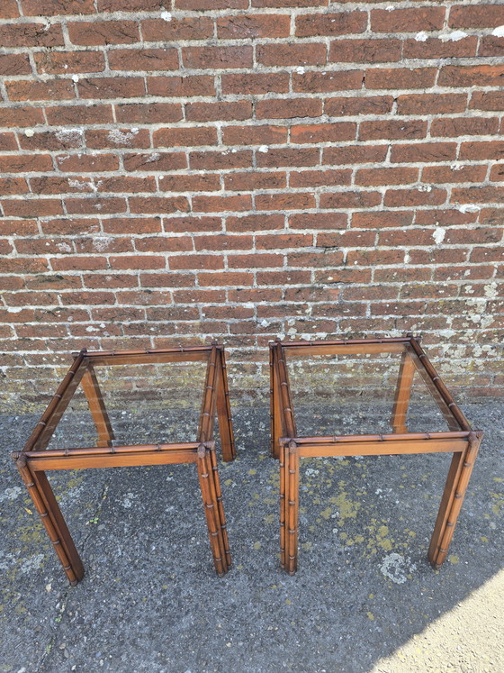 Image 1 of 2 Japanese-style side tables