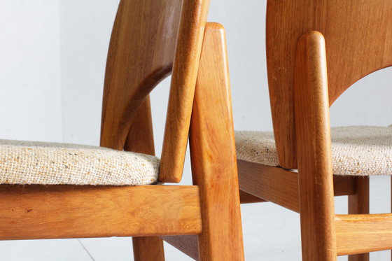 Image 1 of 5 Vintage Danish Mid - Century dining chairs Glostrup