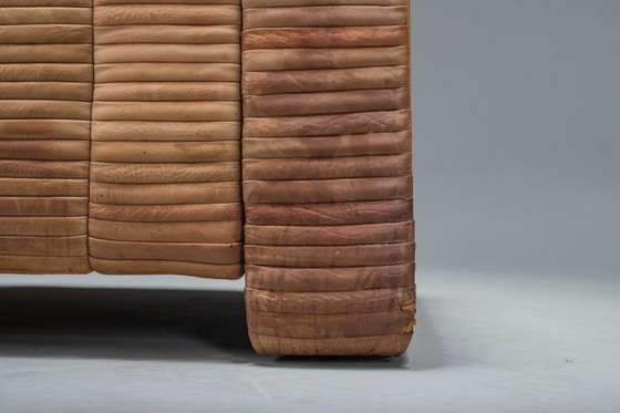 Image 1 of  Set van 2 fauteuils in patchworkleer van Ernst Lüthy voor De Sede