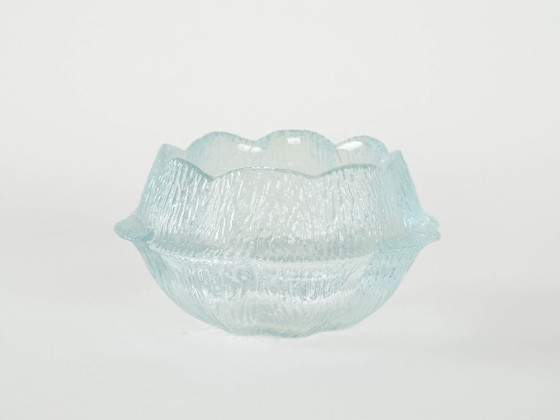 Image 1 of Glazen schaal, Deens design, jaren 80, fabrikant: Holmegaard, ontwerper: Sidse Werner