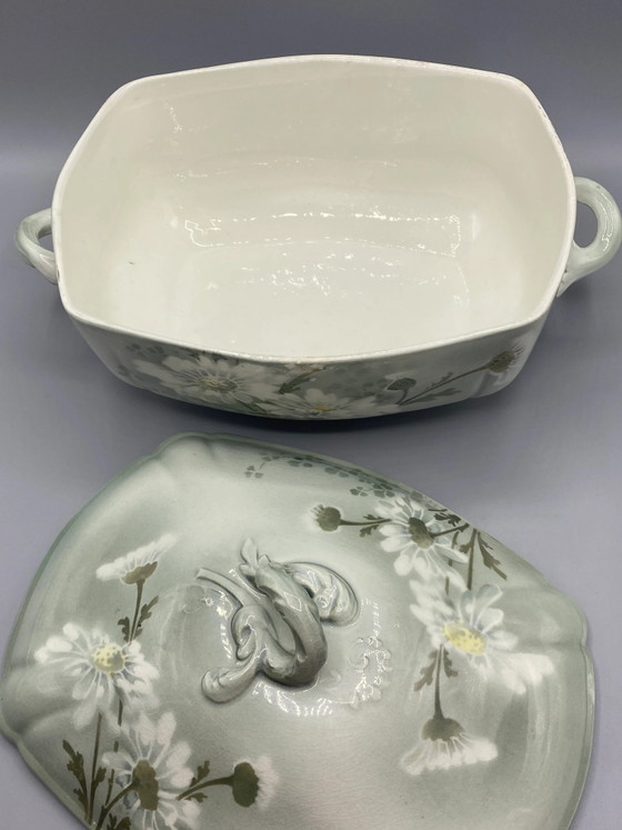 Potager couvert Art Nouveau Mireille Keller & Guérin Lunéville – Objets déco, Ceramic (photo 8 of 10)