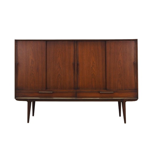Highboard aus Palisanderholz, dänisches Design, 1970er Jahre, Hersteller: Omann Jun