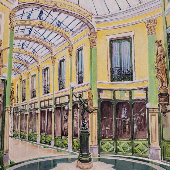 Image 1 of “Pasaje Gutiérrez, Valladolid” José A. Herrero – Pintura Contemporánea