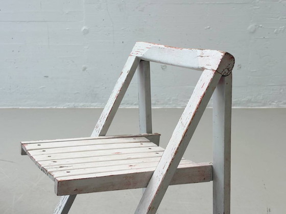 Image 1 of Deux chaises pliantes pour enfants, modèle Trieste, par Aldo Jacober, Italie, années 1960