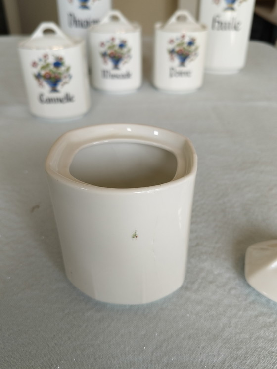Image 1 of Set of spice jars/bottles 'Baudour'