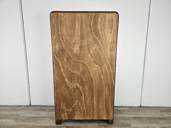 Image 1 of Art-Deco-Schminktisch mit großem Spiegel