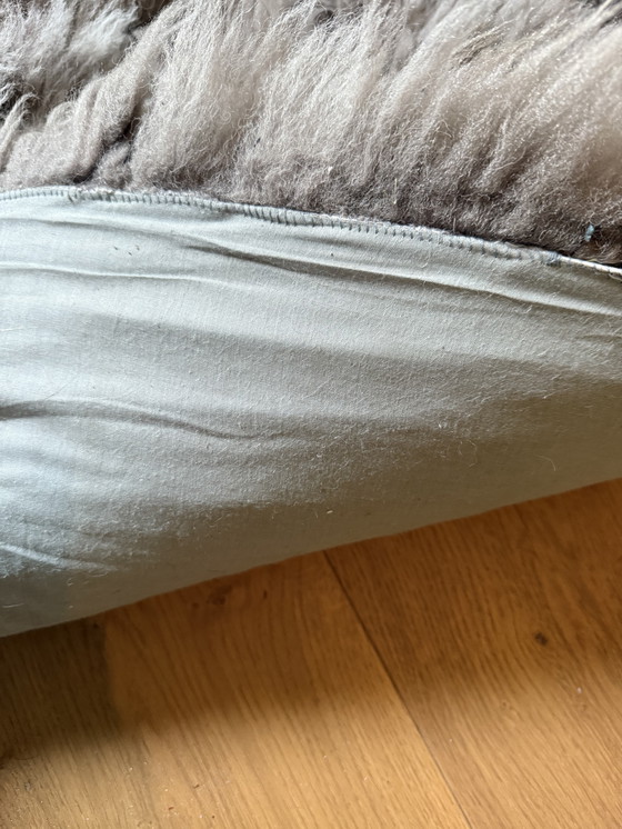 Image 1 of 70s style schapenwollen kleed (grootte 205x310)