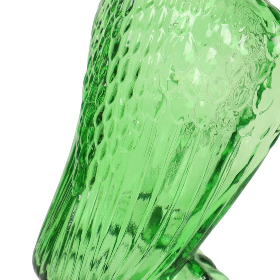 Image 1 of Carafe verte italienne Aigle de proie