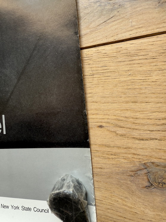 Image 1 of ISAMU NOGUCHI 80s NY NEW YORK EAMES VITRA HERMAN MILLER POSTER EXHIBIT