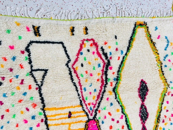 Image 1 of Marokkanischer Teppich aus Naturwolle, 250 cm x 150 cm