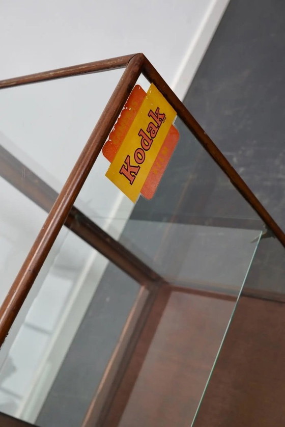 Image 1 of Vitrine de musée/boutique victorienne en acajou, fin du XIXe siècle