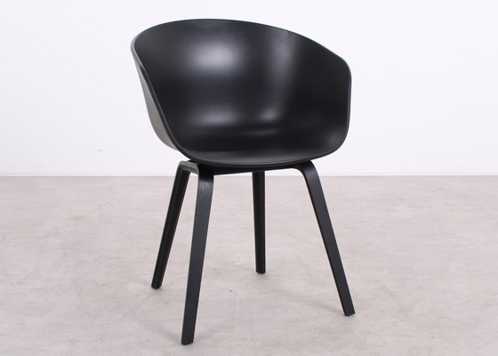 Image 1 of 4x HAY AAC 22 About A Chair Black
