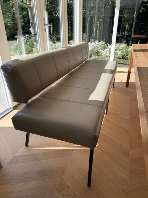 Pilat & Pilat Bench “Marjelle” – Size 201 – Pilat&Pilat, eetkamerstoelen, Leather (photo 2 of 8)