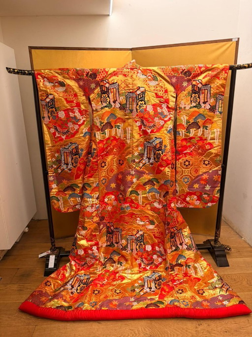 Original japanischer Hochzeitskimono