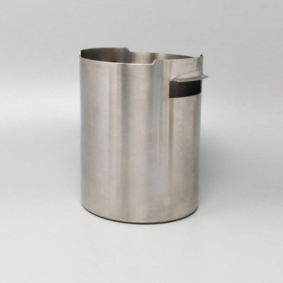 Magnifique seau à glace des années 1970 par Gio Ponti pour Fratelli Calderoni – Accessoires de table, Metal (photo 5 of 7)