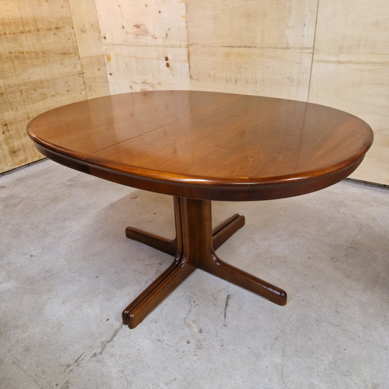 Image 1 of Tavolo da pranzo vintage allungabile Lübke, tavolo vintage in palissandro, tavolo ovale