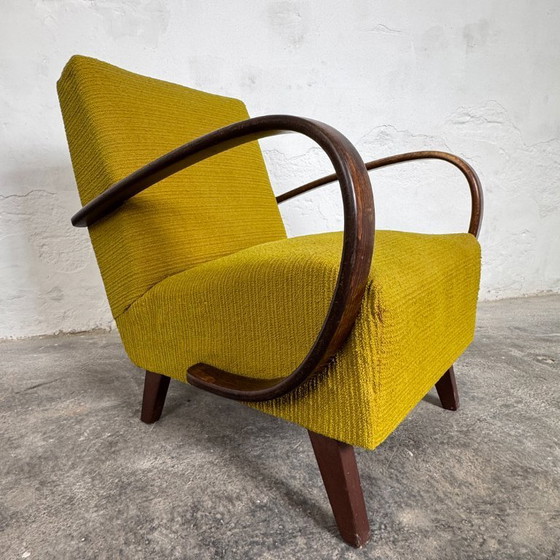 Image 1 of Poltrona Jindřich Halabala Tipo C, anni '30 - Art Déco cecoslovacco