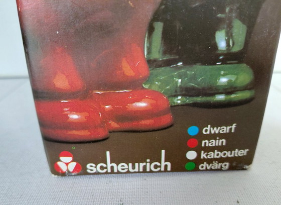Scheurich Deko Zwerg 780-23 Red, In Box | 70s Pop Art € 49.00 – Scheurich W-Germany, Decorative Objects (photo 14 of 18)