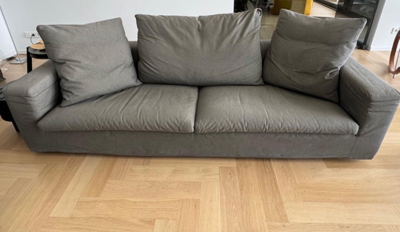 Image 1 of 3-Sitzer-Designsofa von Flexform (Italien).