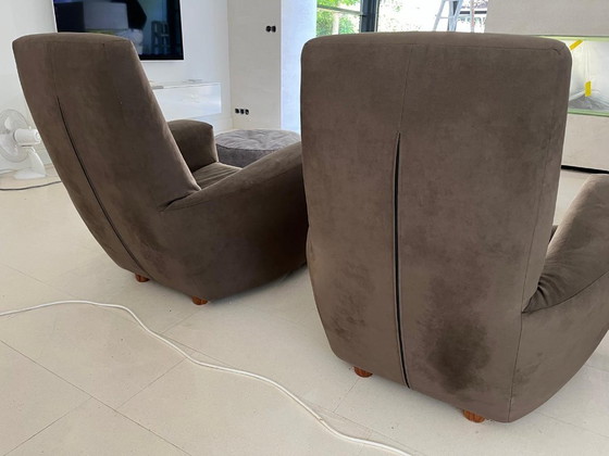 Image 1 of 2 x Label Karel van den Berg chairs