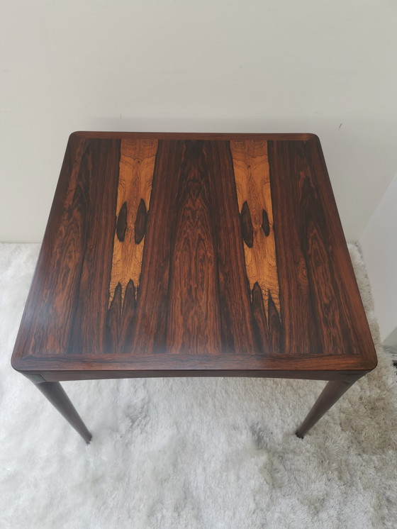 Image 1 of Scandinavische salontafel van rozenhout