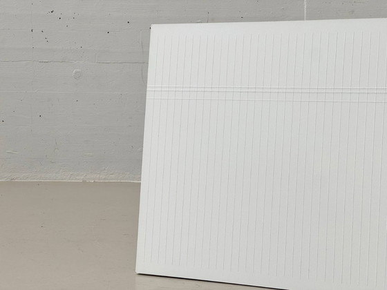 Image 1 of Geometric relief work by Rolf Forster, 1992