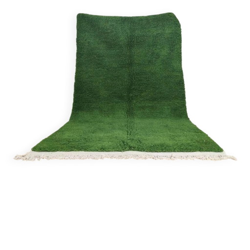 Tapis berbère marocain Vert 250cmx150cm PROMO-30%