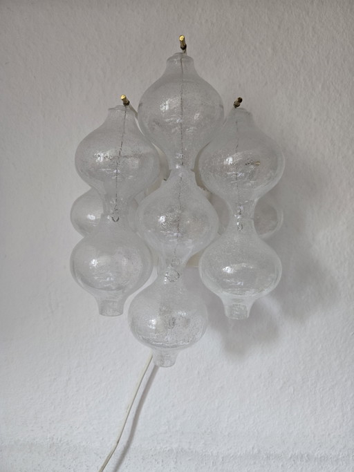 Original J.T. Kalmar ,,Tulipan S WA" Wandleuchte Erstbesitz Makelloses Glas – wandlampen (photo 2 of 5)