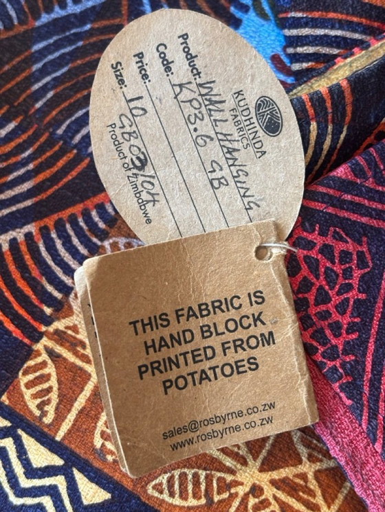 Image 1 of Wancloth africano Kudhinda Zimbabwe 135 cm x 300 cm.