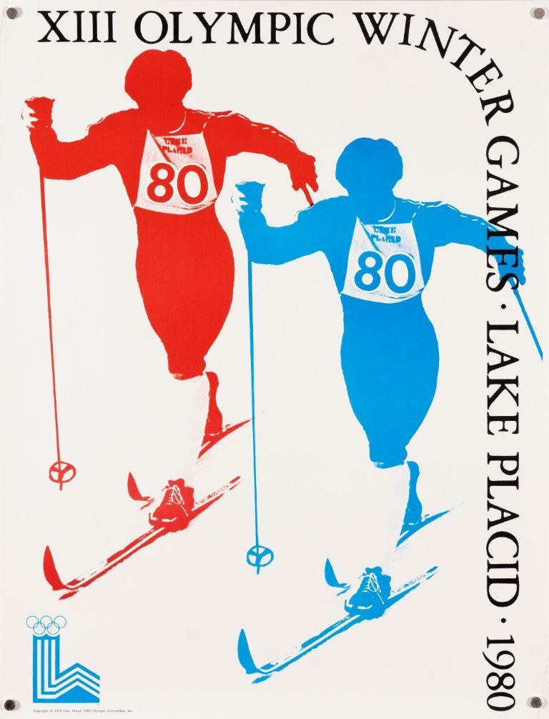 Lake Placid 1980 Ski Cross – 1980 – Original Vintage Olympic