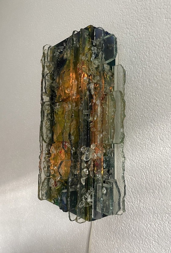 Image 1 of Set of 3 vintage Raak Chartres wall lamps 70's
