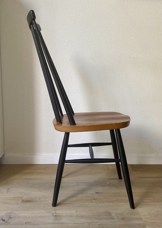 Sedia vintage scandinava con struttura a fuso - Svezia anni '60/'70 / probabilmente Nesto Möbler (photo 3 of 8)
