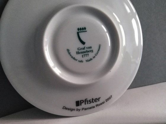 Image 1 of 11x Graf von Hennenerg/Pfister Zeitgenössische Designer/Postmoderne Moderne Kaffeetassen-Set