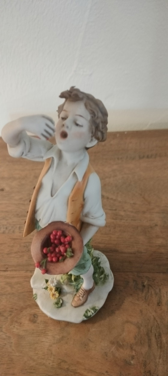 Image 1 of Porseleinen koppeltje Benacchio Luigi 1960 Triade met logo anker gemarkeerd 