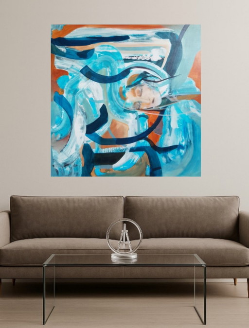 Acrylic painting #cumuli