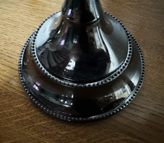 Image 1 of Kerzenständer 4 Arme 5 Kerzenhalter Schwarz lackiert