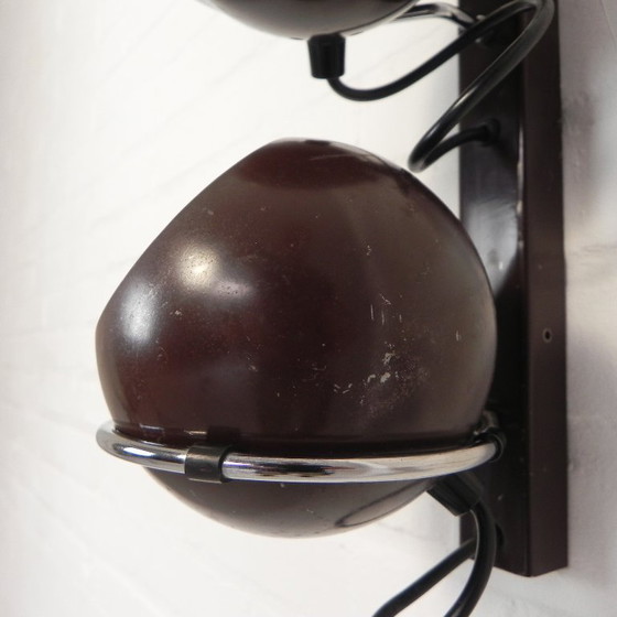 Image 1 of Lámpara de pared Gepo con 3 bombillas, década de 1960.