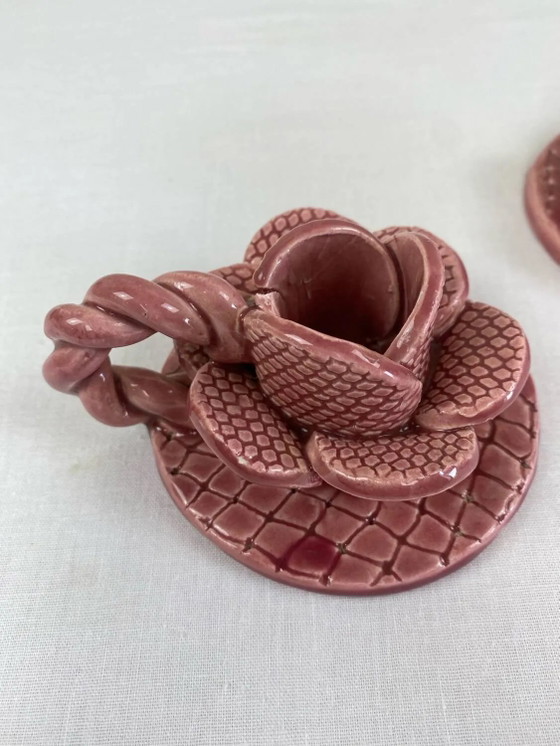 Portavelas de flores – Porcelain, Vintage (photo 3 of 11)