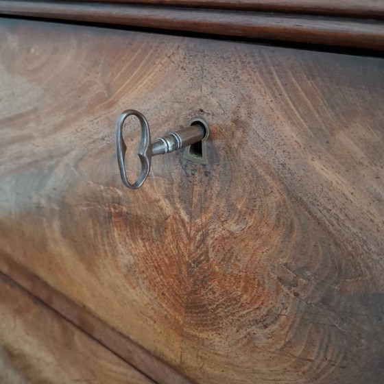 Antieke Antieke Mahoniehouten Chiffonière Of Hoge Ladekast – Ladekasten, Wood (photo 6 of 7)