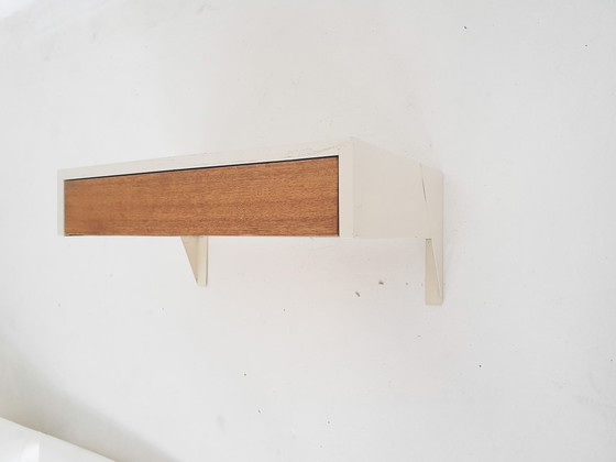 Image 1 of Martin Visser for 't Spectrum DD01 "Bergeyk" Wall Shelf, or Night stand, The Netherlands 1956