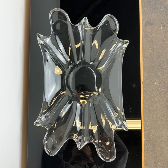 Image 1 of Bol en verre, fait à la main, années 1970