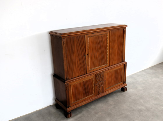 Image 1 of Brutalist 1950s Highboard